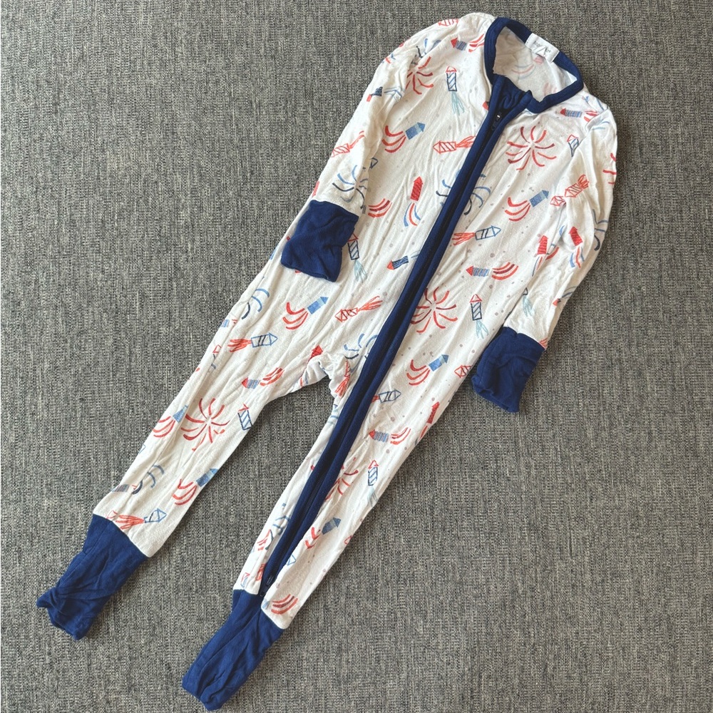 Angel Dear fireworks bamboo pajamas great for New Years or 4th of July!